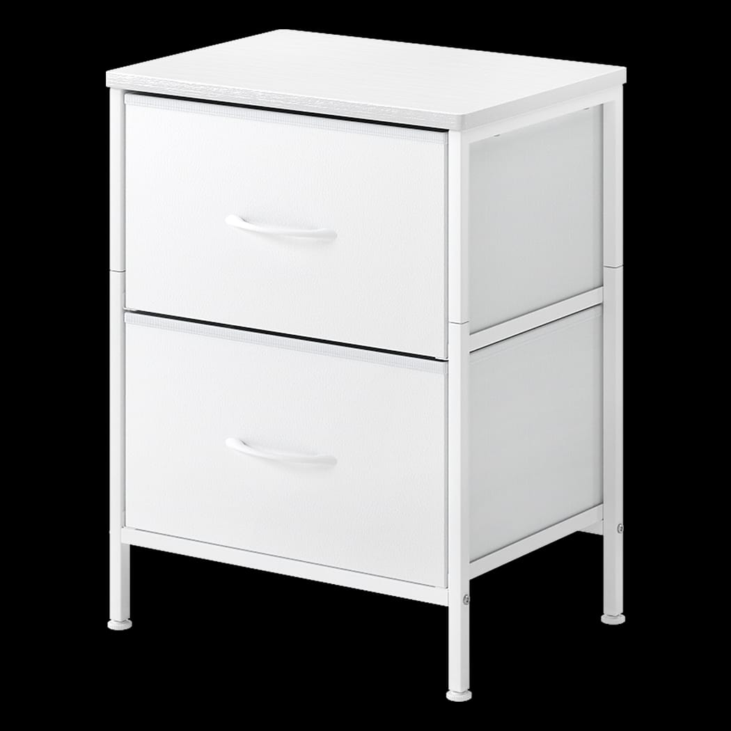 Versatile Bedside Table Storage Nightstand Bedroom Storage  Sleek