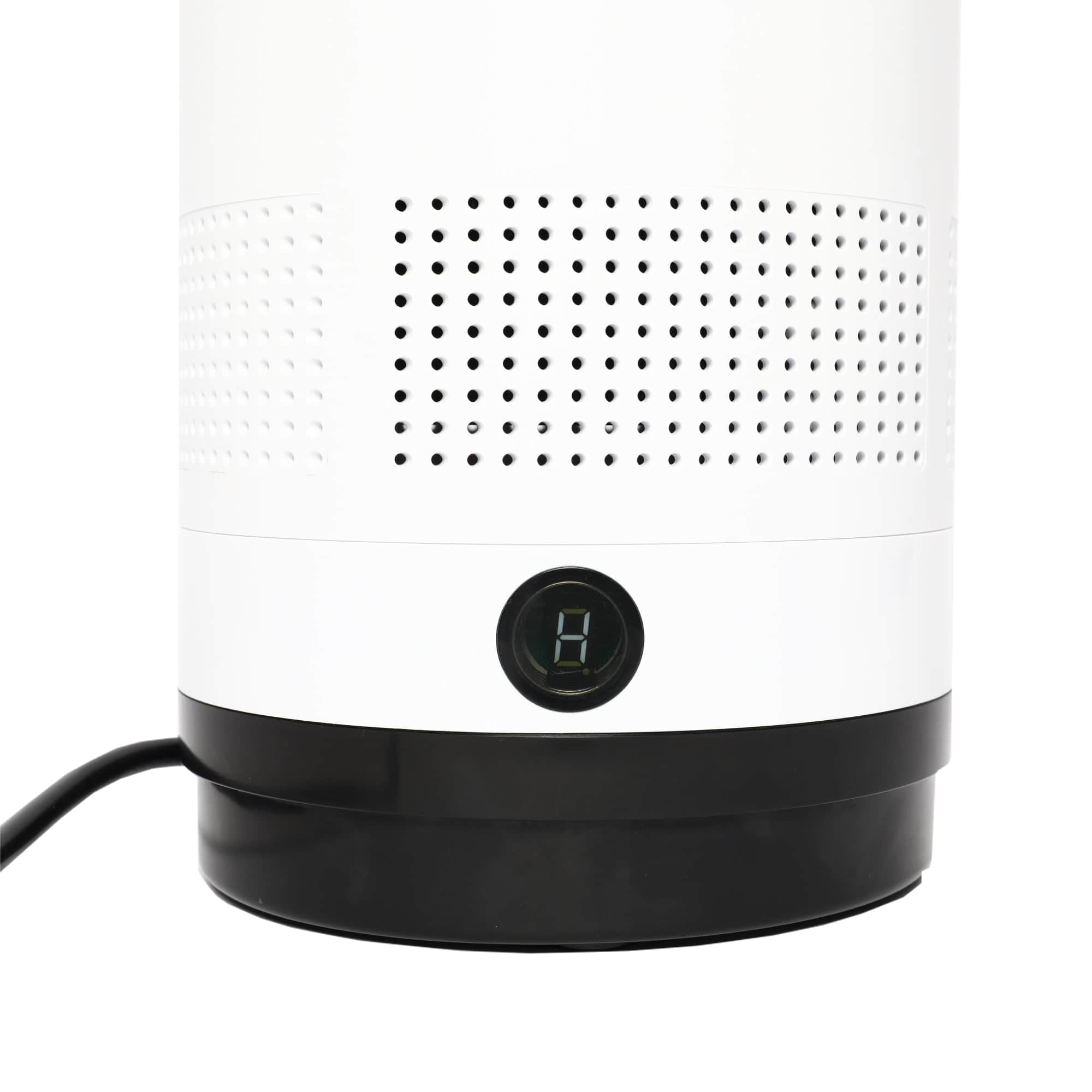 Versatile Bladeless Tower Fan 2 In 1 Cooler & Heater Fan  Premium