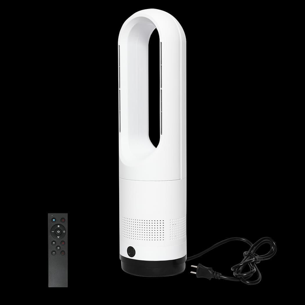 id4 - Versatile Bladeless Tower Fan 2 In 1 Cooler & Heater Fan  Premium - photo 10
