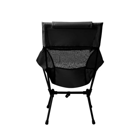Versatile Camping Chair Folding Outdoor Large Black  Foldable
