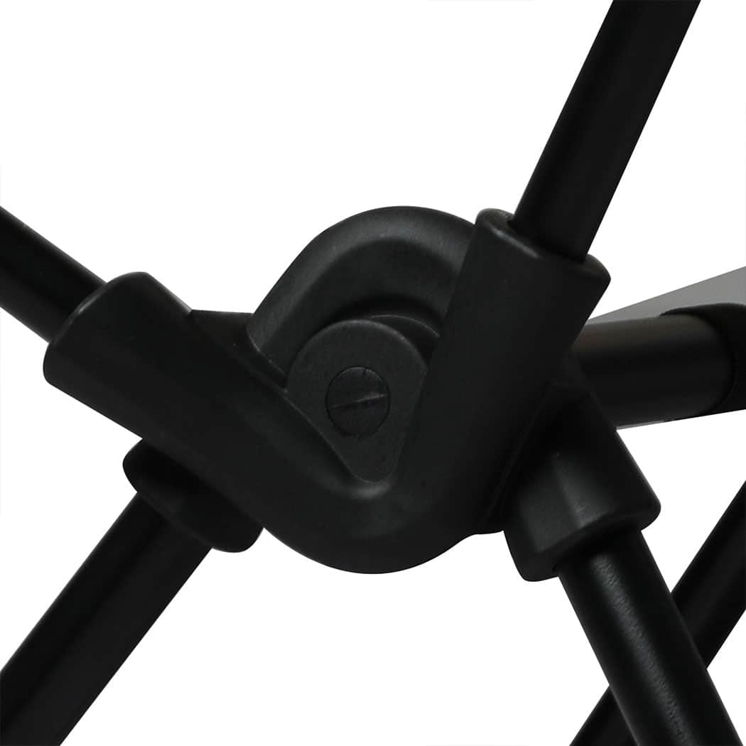 Versatile Camping Chair Folding Outdoor Large Black  Foldable