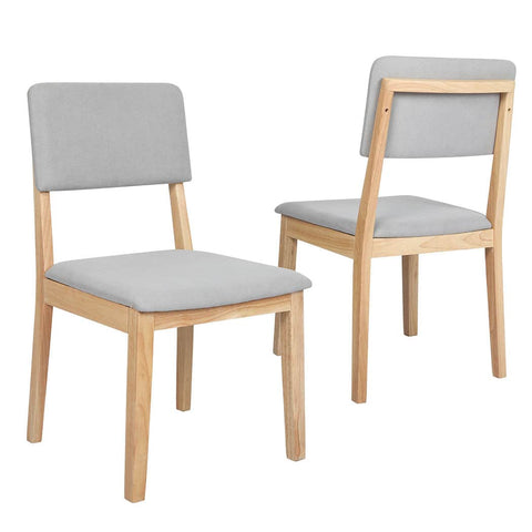 Versatile Dining Chairs 8 Upholstered Kitchen Chair  Easy Assembly