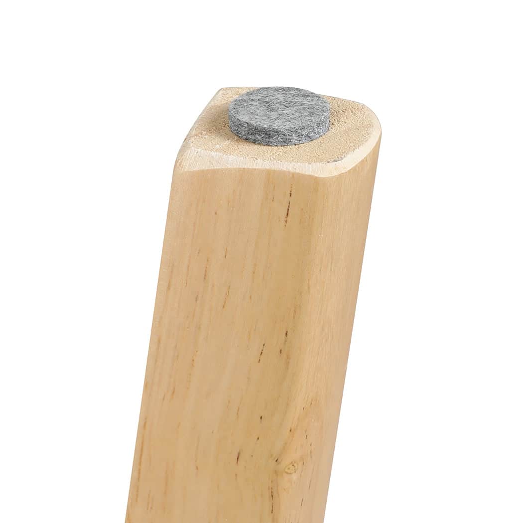 Versatile Dining Table Round Rubberwood Base 120cm White 120 CM