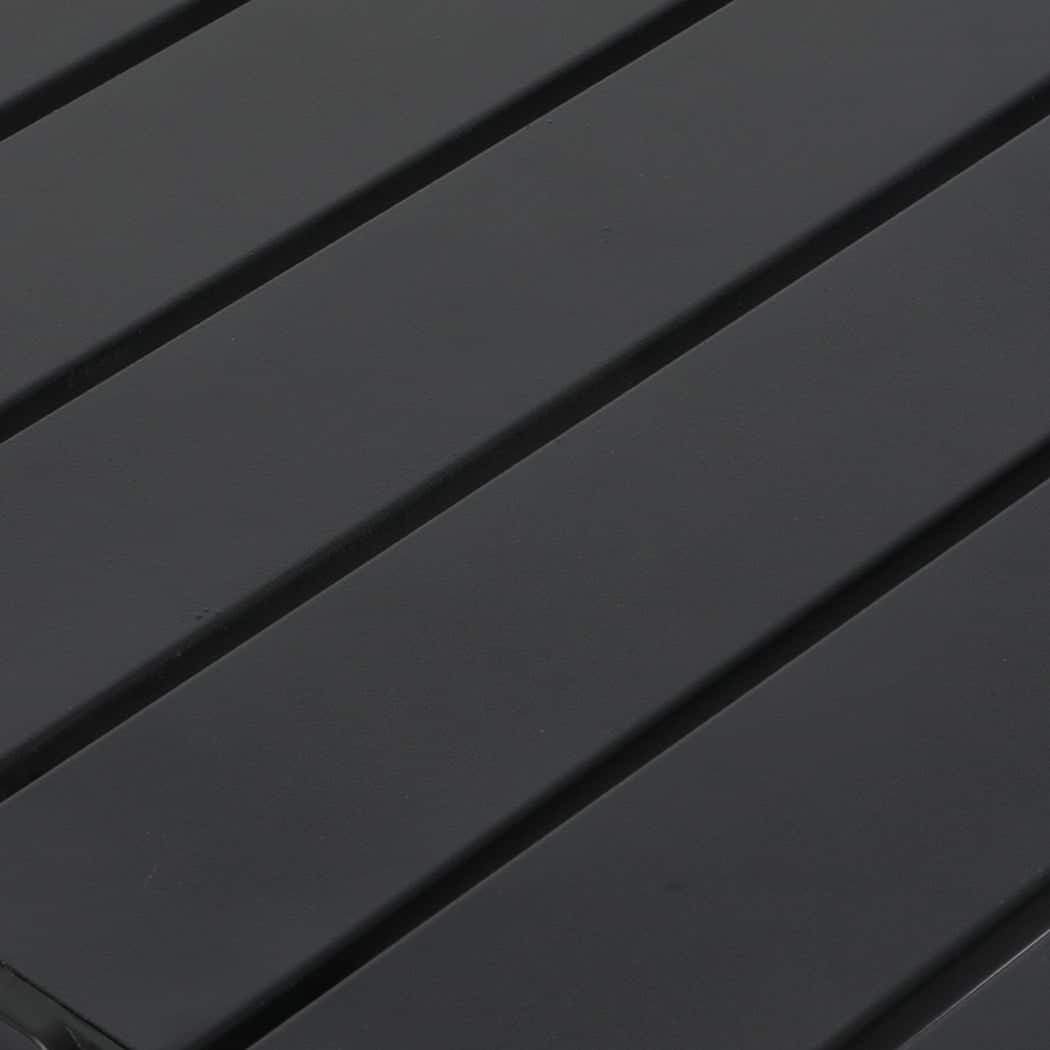 Versatile Folding Camping Table Portable Black  Scandi Inspired