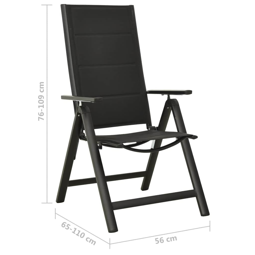 Versatile Folding Garden Chairs 2 pcs Daily Living Essential Evening