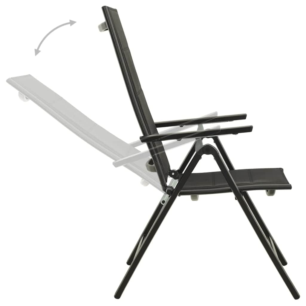 Versatile Folding Garden Chairs 2 pcs Daily Living Essential Evening