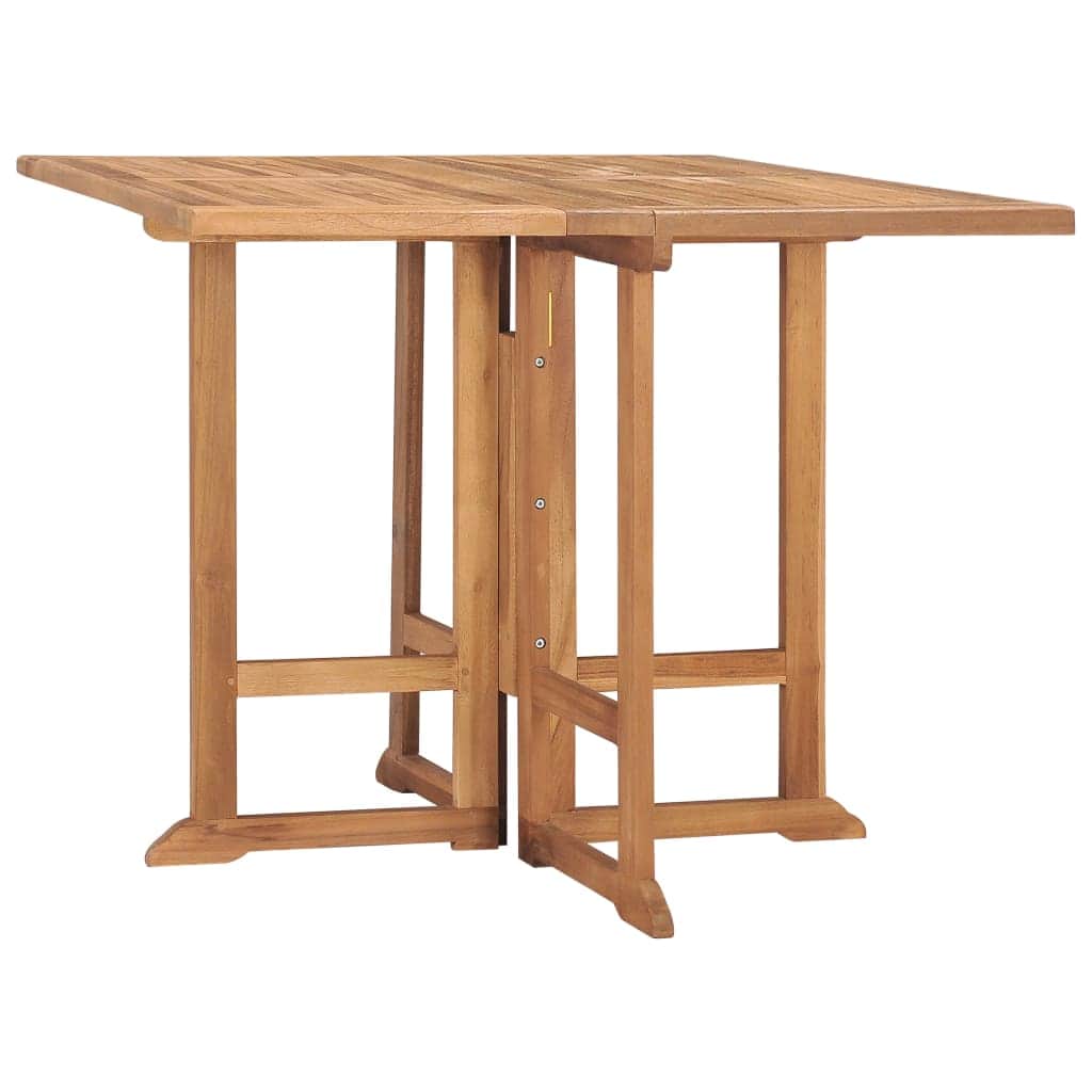 Versatile Folding Garden Dining Table 90x90x75 Indoor Outdoor Use Home Comfort