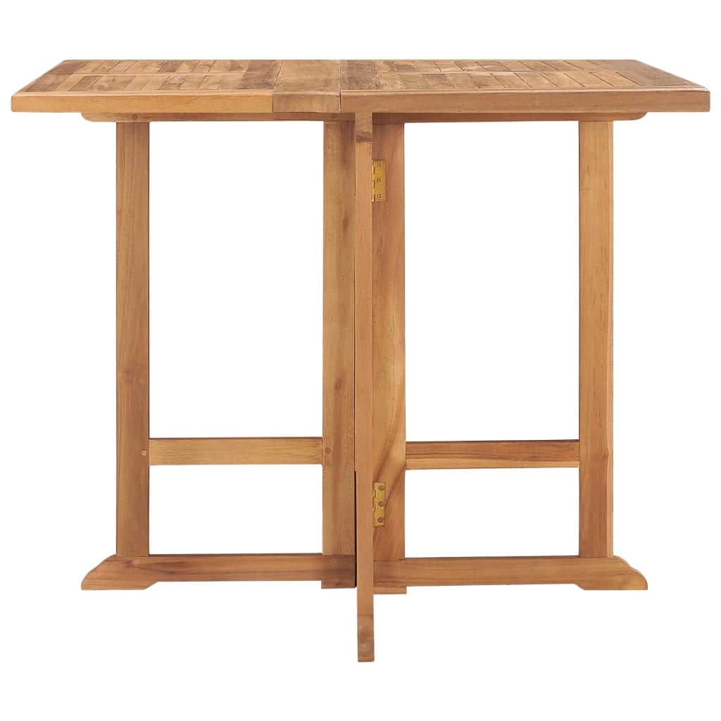 Versatile Folding Garden Dining Table 90x90x75 Indoor Outdoor Use Home Comfort