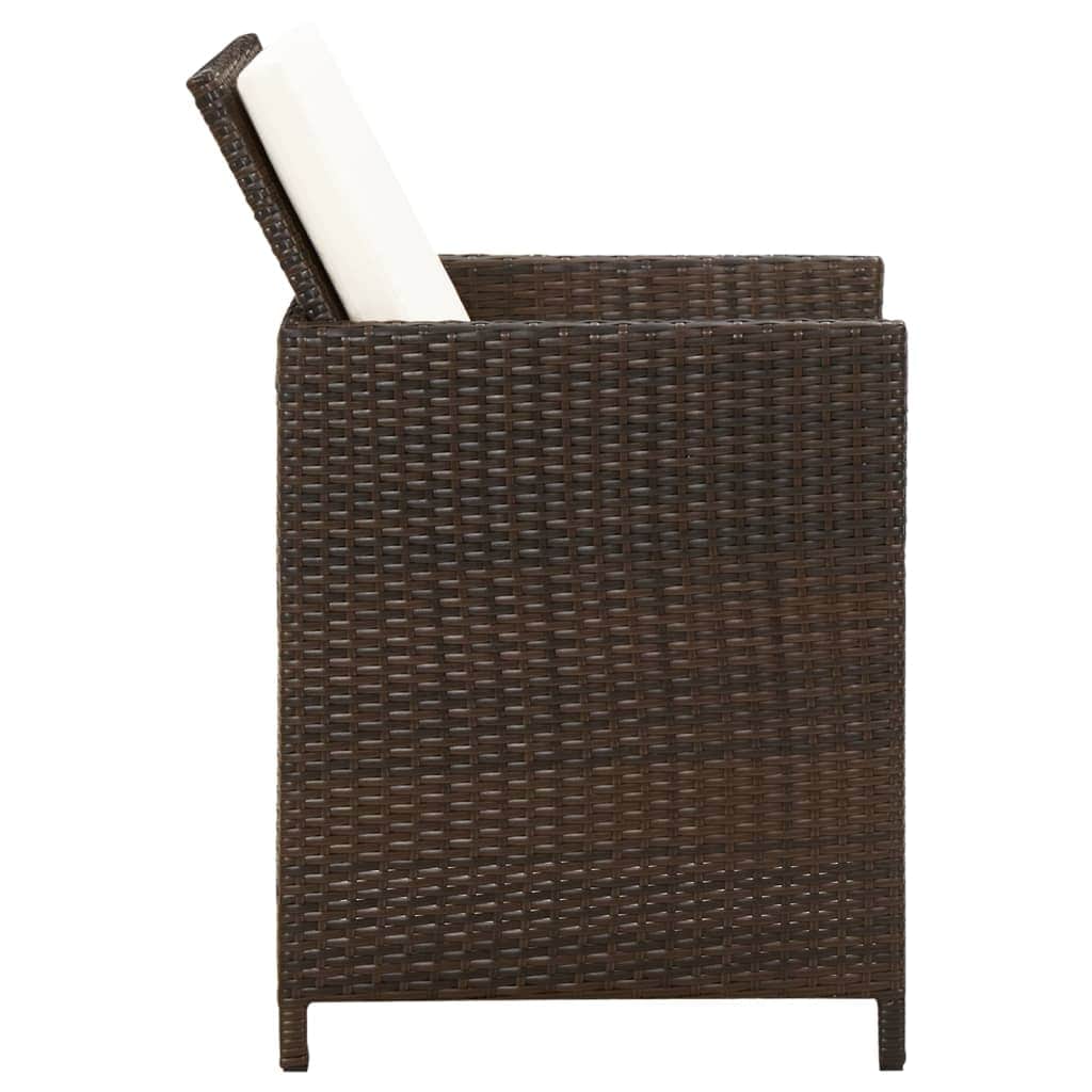 Versatile Garden Chairs with Cuhsions 4 Living Space Upgrade Urban Style