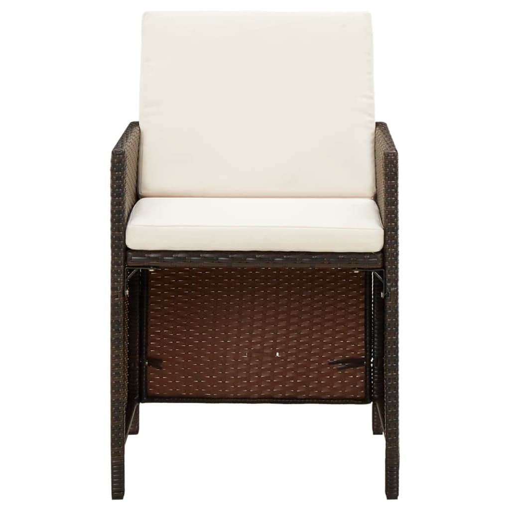 Versatile Garden Chairs with Cuhsions 4 Living Space Upgrade Urban Style
