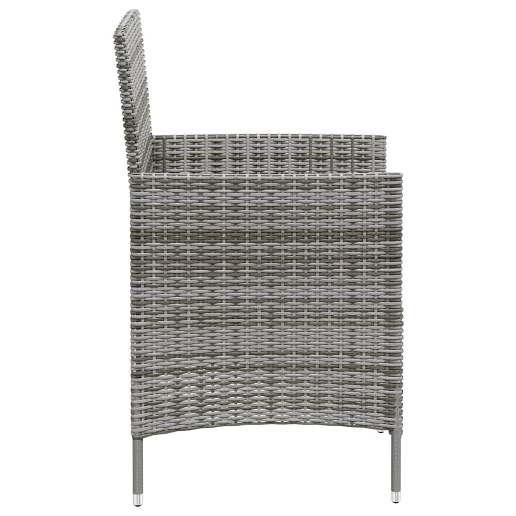 Versatile Garden Chairs with Cushions 2 Relaxing Seating Urban Style