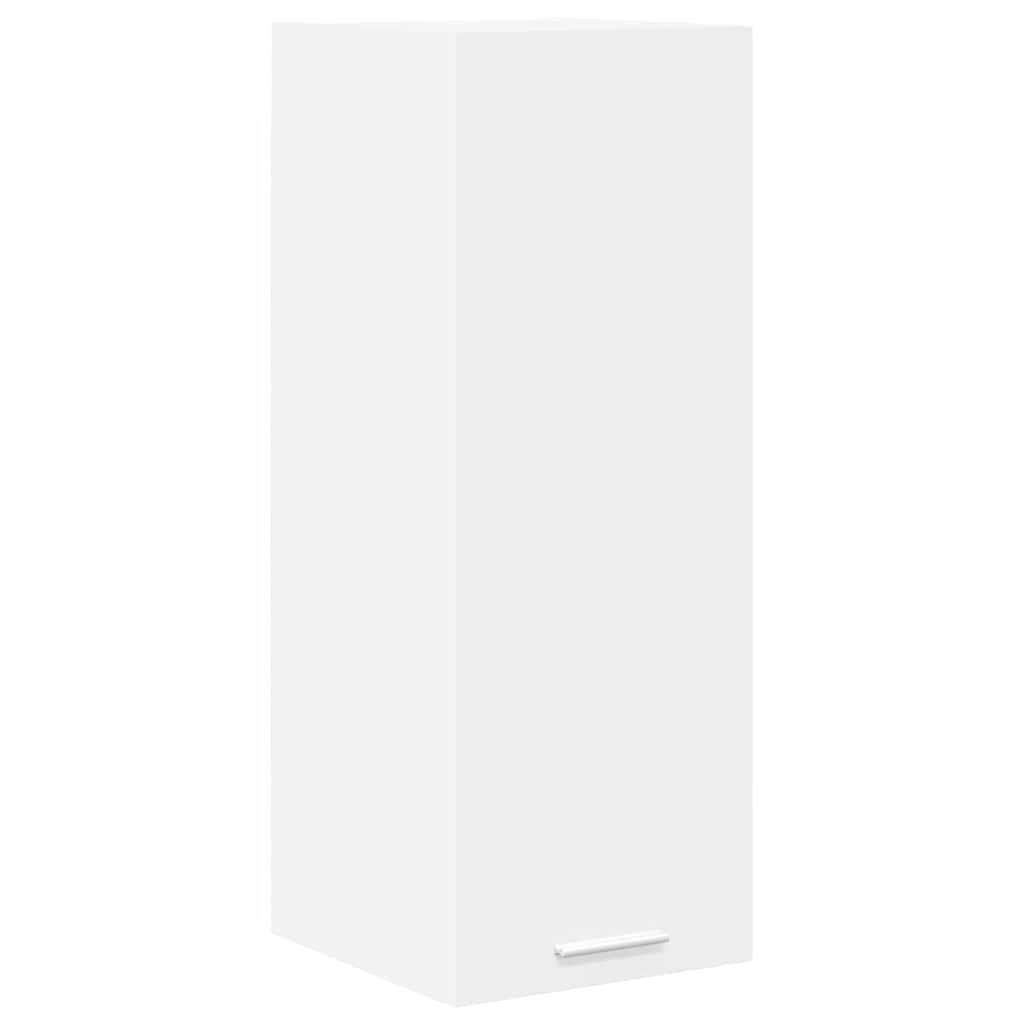 White colour - Versatile Hanging Cabinet Riga White Engineered Wood - Durable