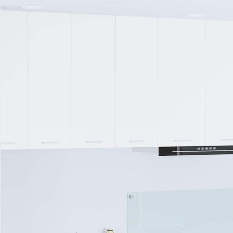 Versatile Hanging Cabinet Riga White Engineered Wood - Durable