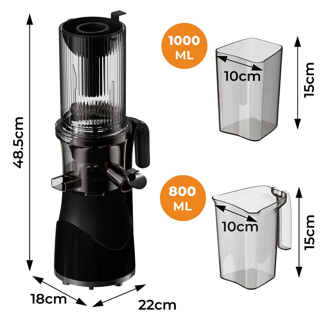 Versatile Juicer Cold Press Vegetable Fruit Juice  Foldable Function