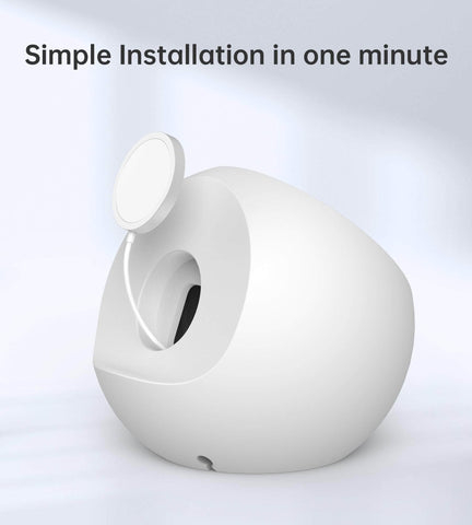 H050-W Magnetic Holder for iPhone 12/13/14 /15 Series and iWatch (White)
