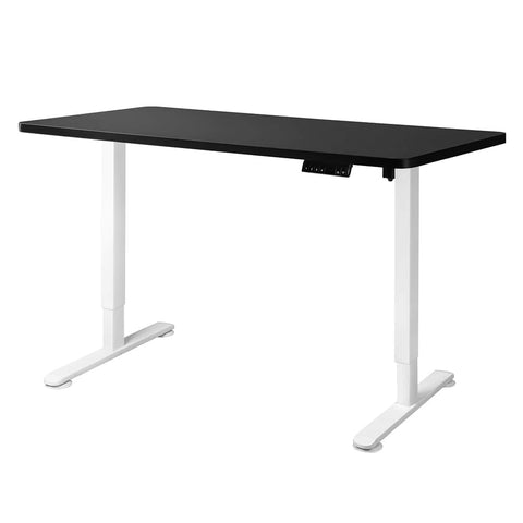Versatile Motorised Standing Desk Height 120cm Black 800x 1.5MM