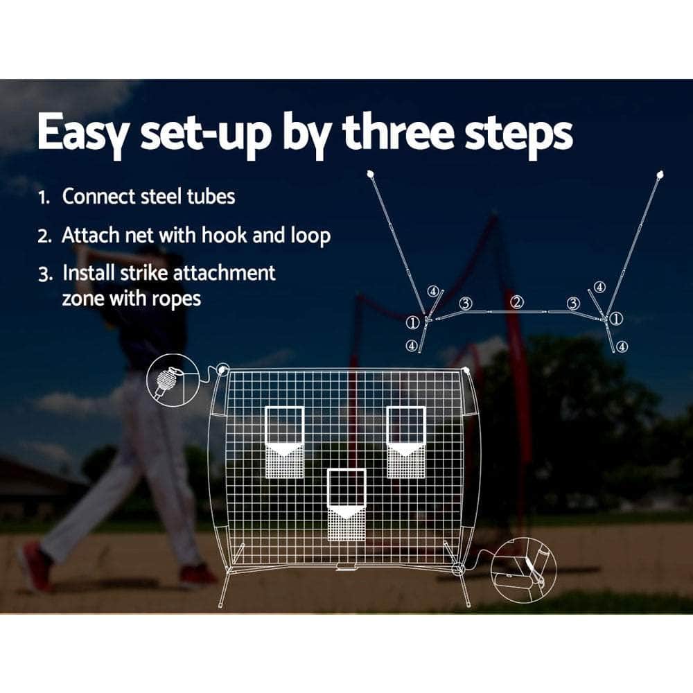 versatile Net for Soccer, Baseball, and Football Training