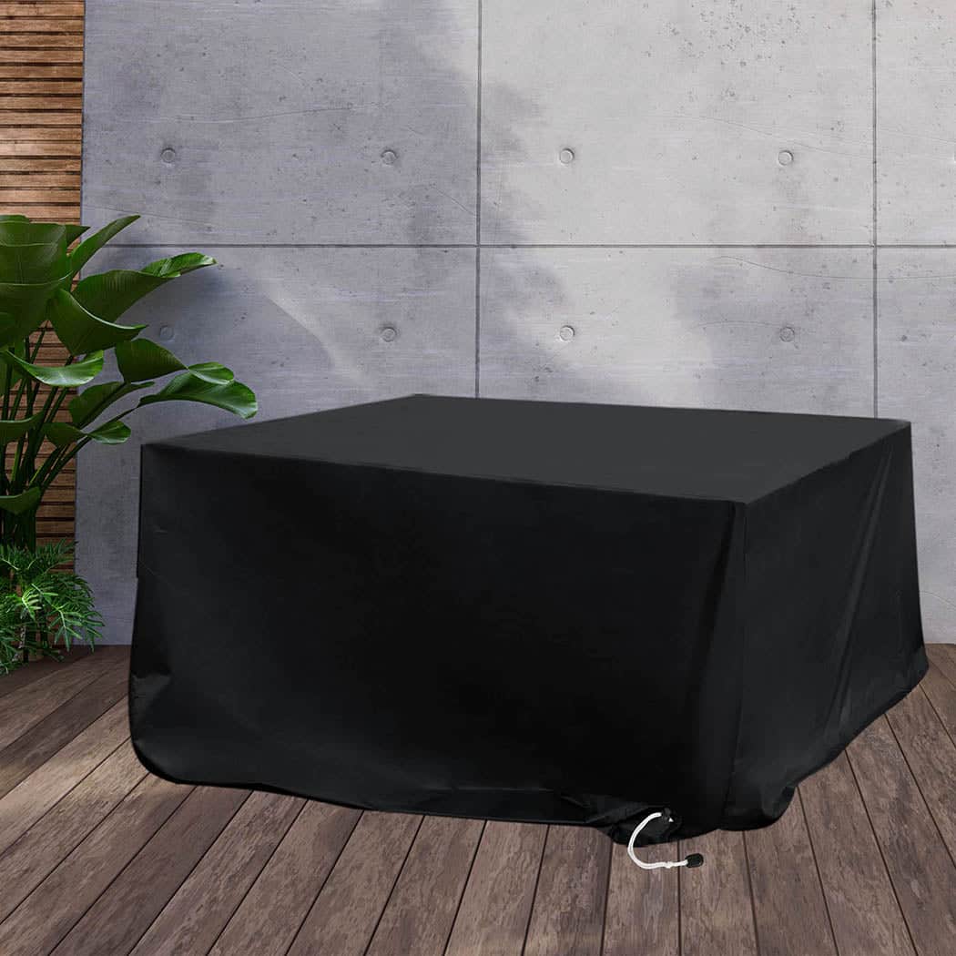 Versatile Outdoor Furniture Cover Garden Black 30cm Extension