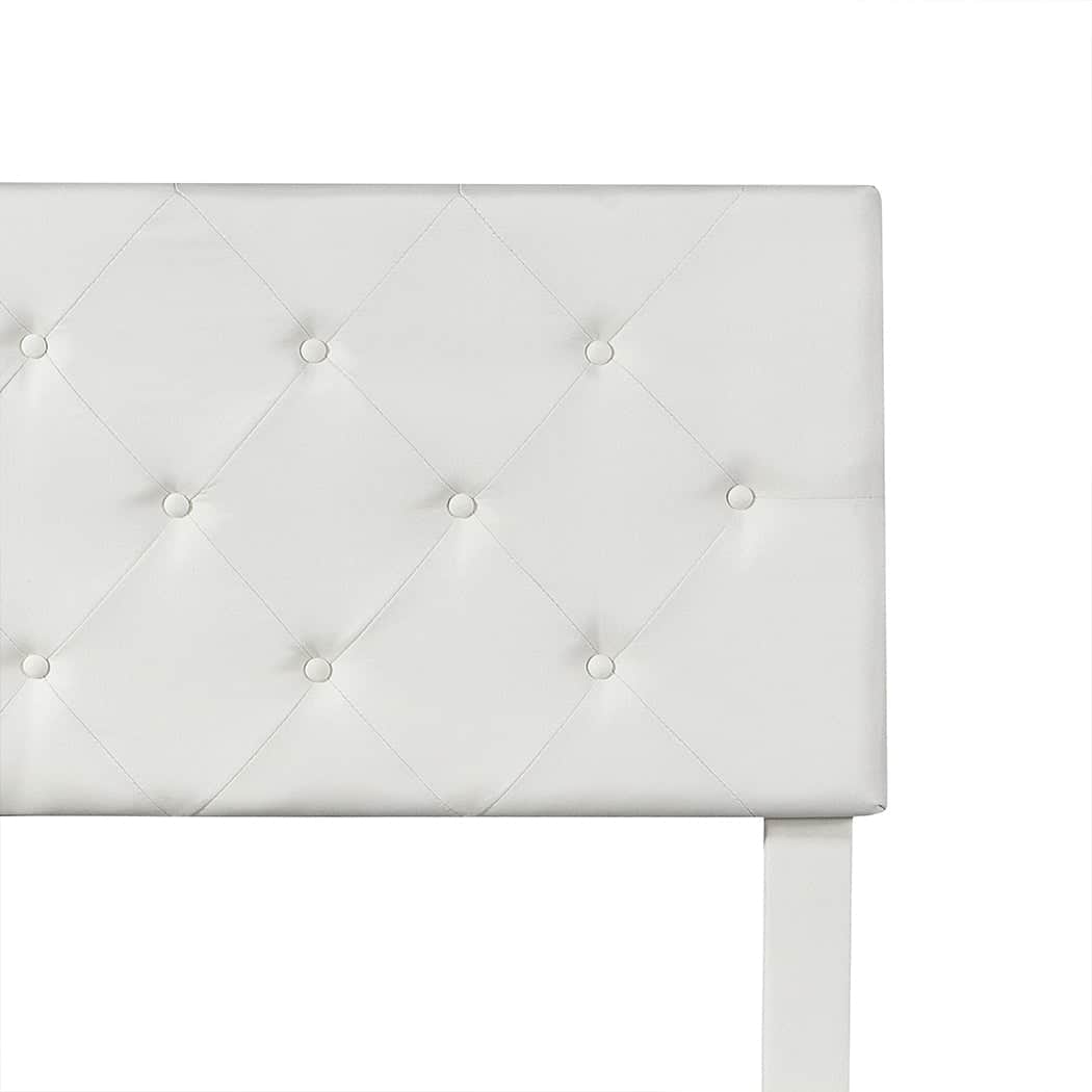 Versatile Queen Bed Frame Tufted 4 Drawer  Wood Finish Classic