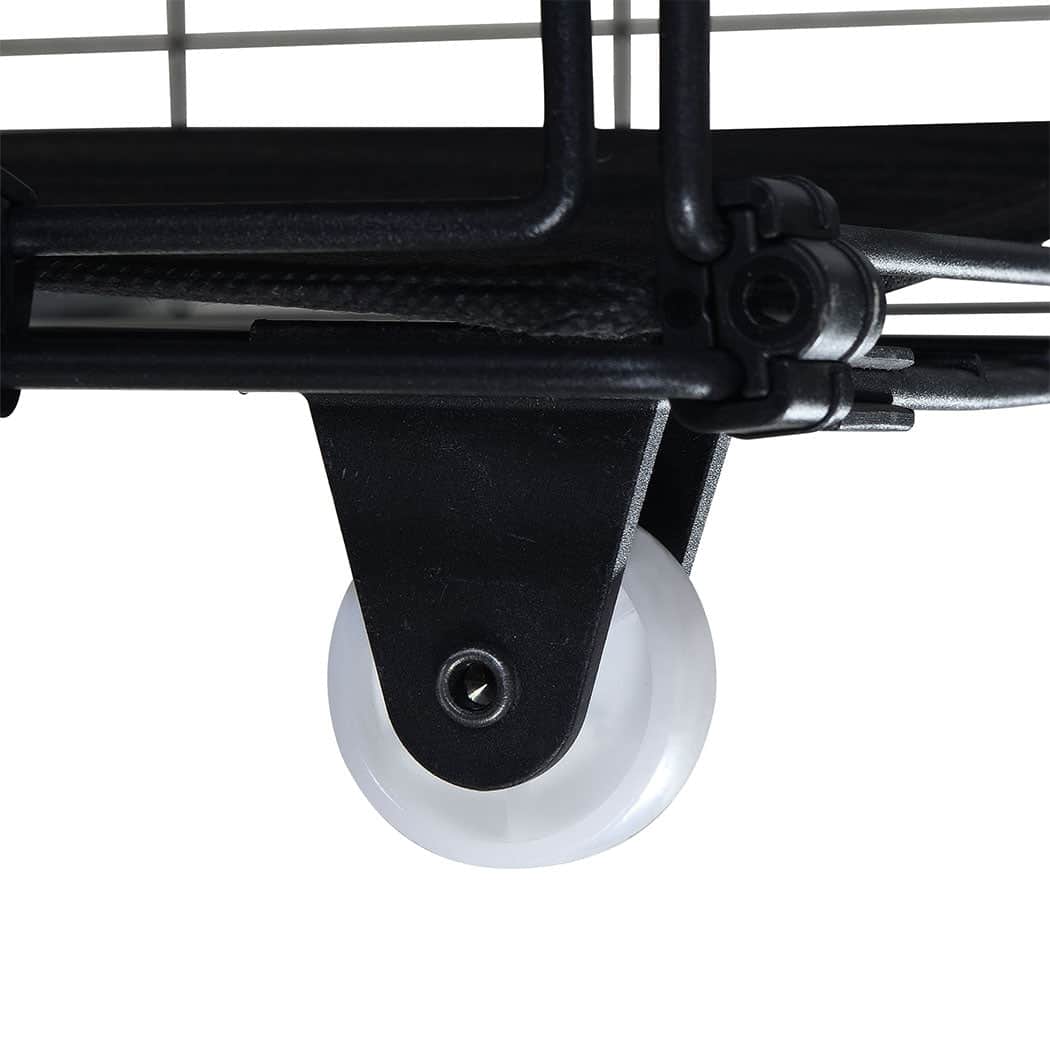 Versatile Queen Bed Frame With Adjustable Headboard White  Classic