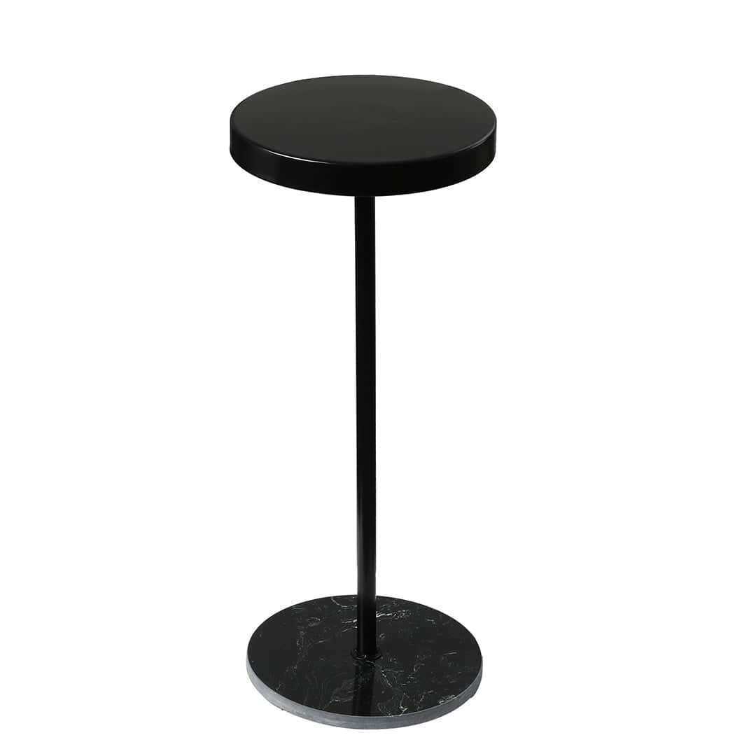 Versatile Side Table Round Tabletop Small Lightweight  Space-Saving