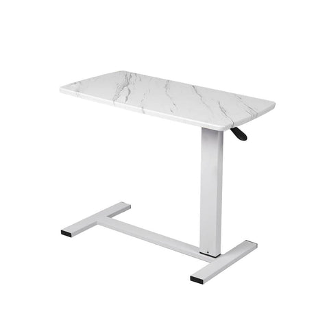 Versatile Standing Desk Sofa Bed Side Table White No Slots