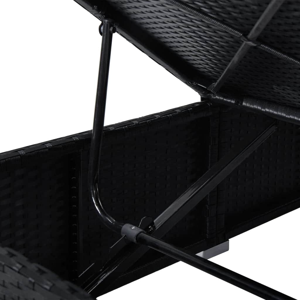 Versatile Sun Lounger with Cushion and Garden Gathering Outdoor Living