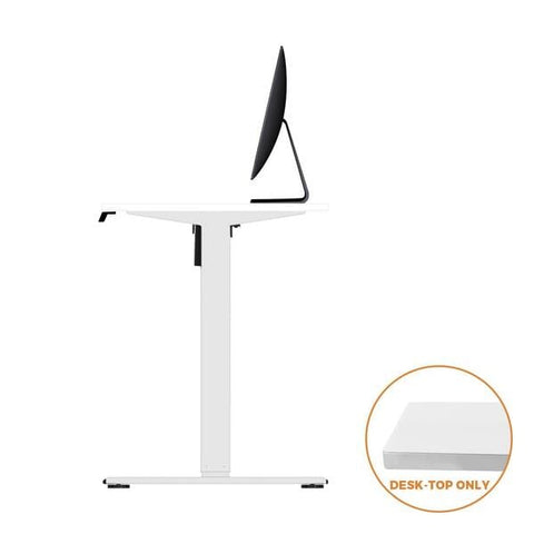 Versatile White Table Top for Office Computer Desks