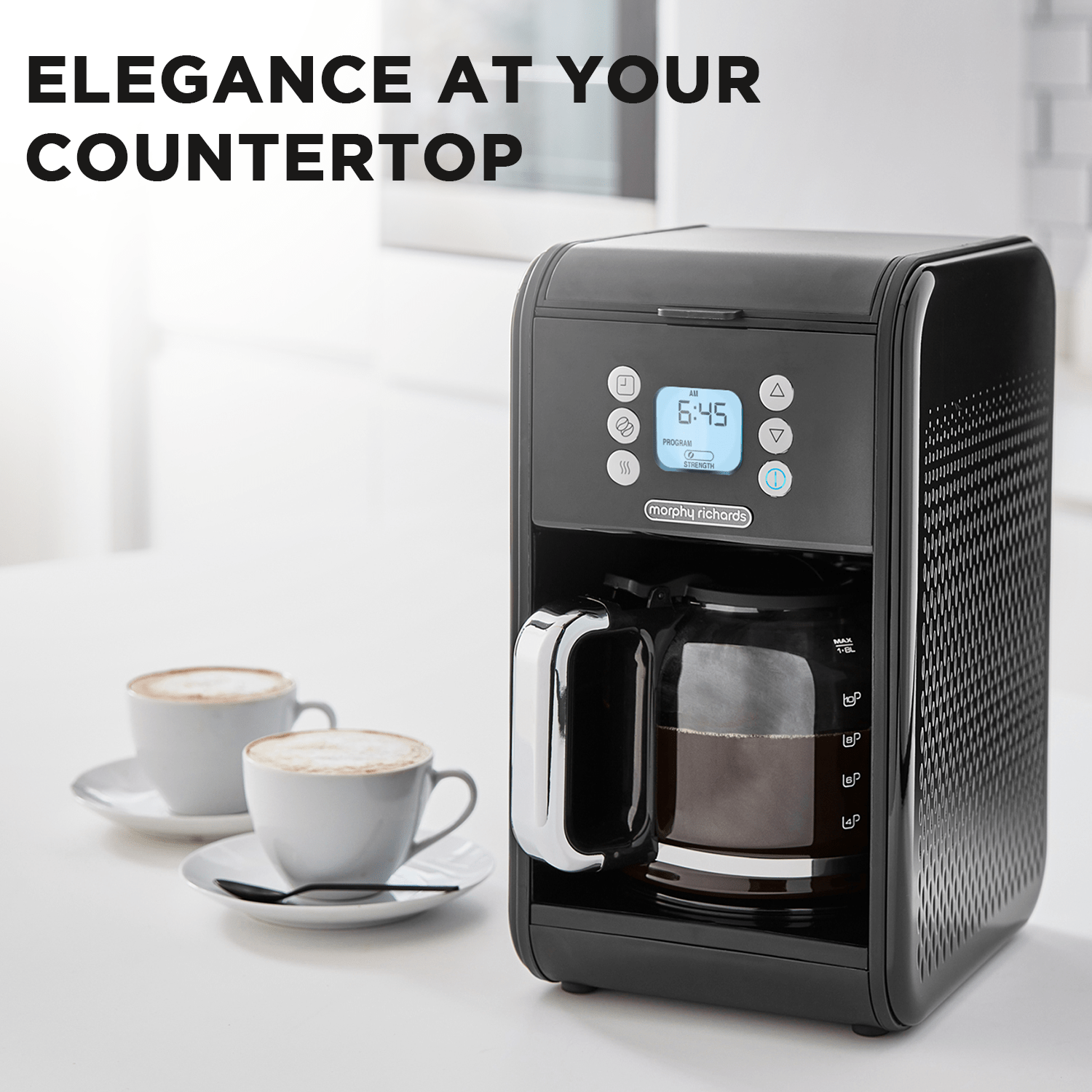 Verve Filtered Coffee Maker - Black with drop1
