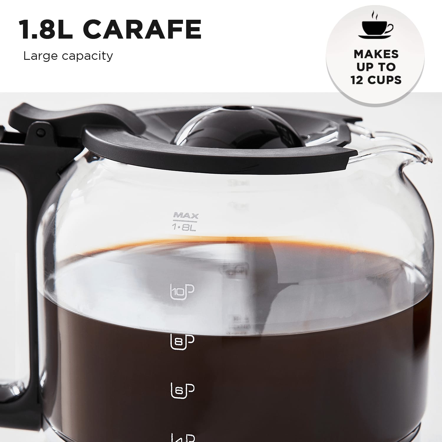 Verve Filtered Coffee Maker - Black | Black colour - photo 14