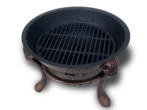 Vesuvius Firepit Bbq With Lid