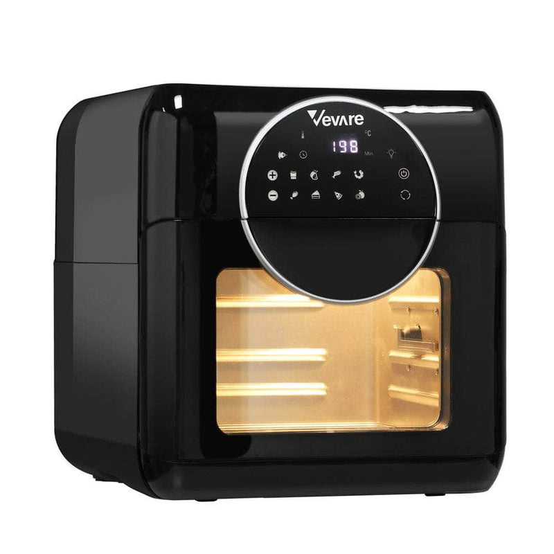 Vevare Air Fryer 10L LCD Fryers Low Fat Oven Airfryer