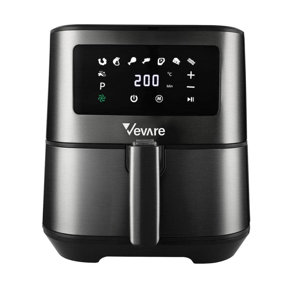 Vevare Air Fryer Electric Oven Oil Free Airfryer LCD Fryers Healthy Cooker 5.5L