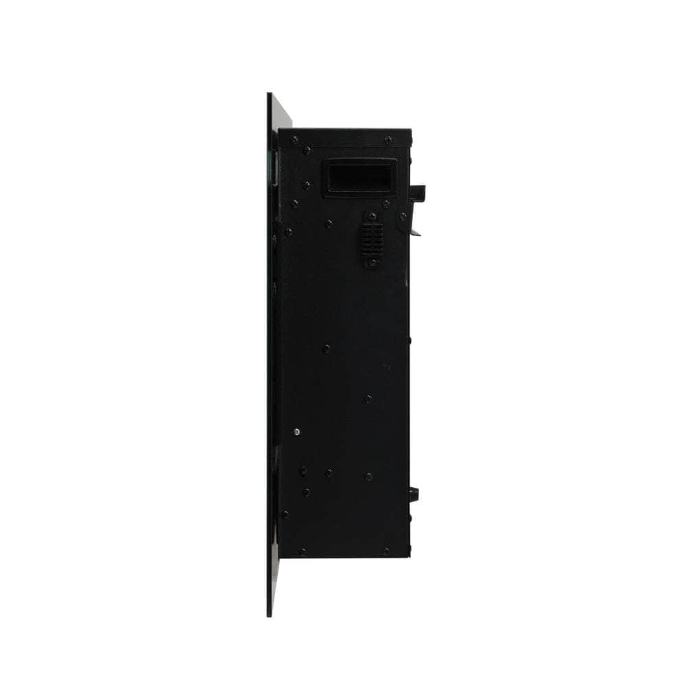 Vevare Electric Fireplace Heater Wall Mounted 3D Flame Effect 2000W