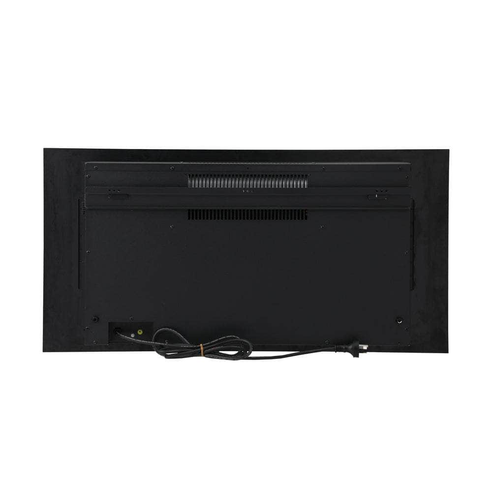 Vevare Electric Fireplace Heater Wall Mounted 3D Flame Effect 2000W