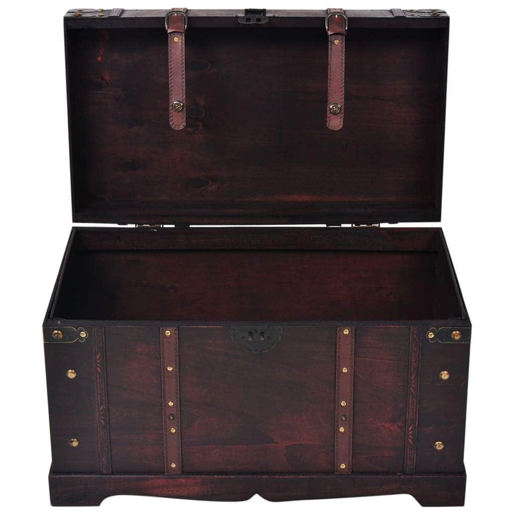 Vintage Treasure Chest Wood