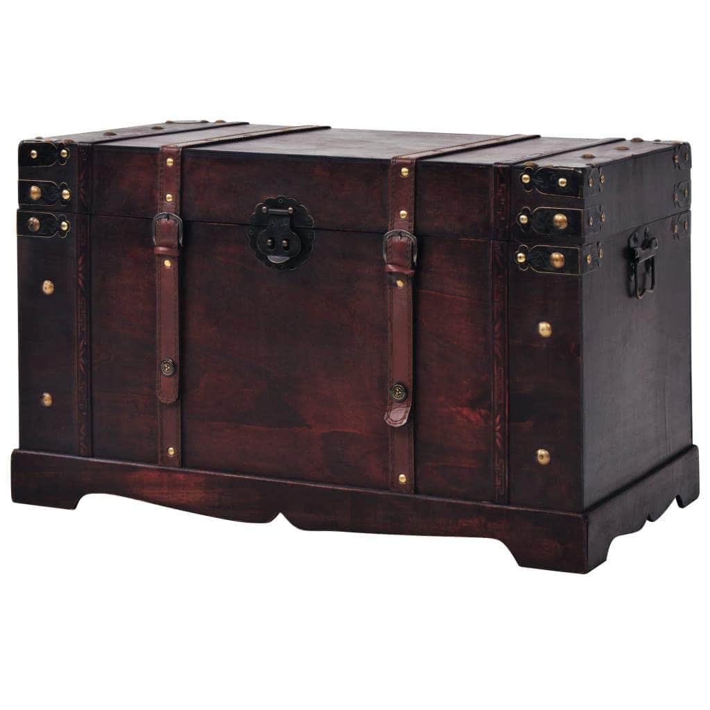 Vintage Treasure Chest Wood