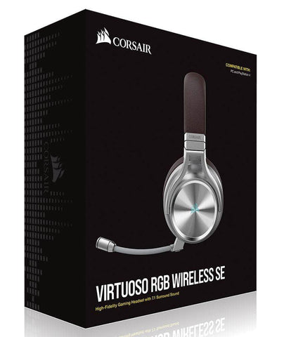 Virtuoso Wireless Rgb Se Espresso 7.1 Headset. High Fidelity Ultra Comfort