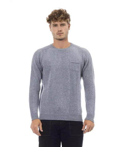 Viscose Sweater Alpha Studio Men'S