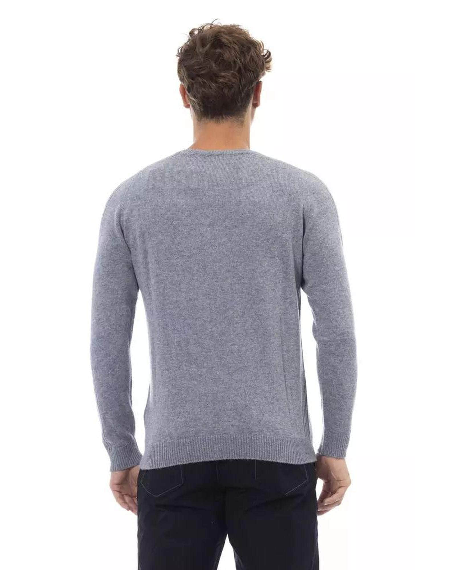 Viscose Sweater Alpha Studio Men'S