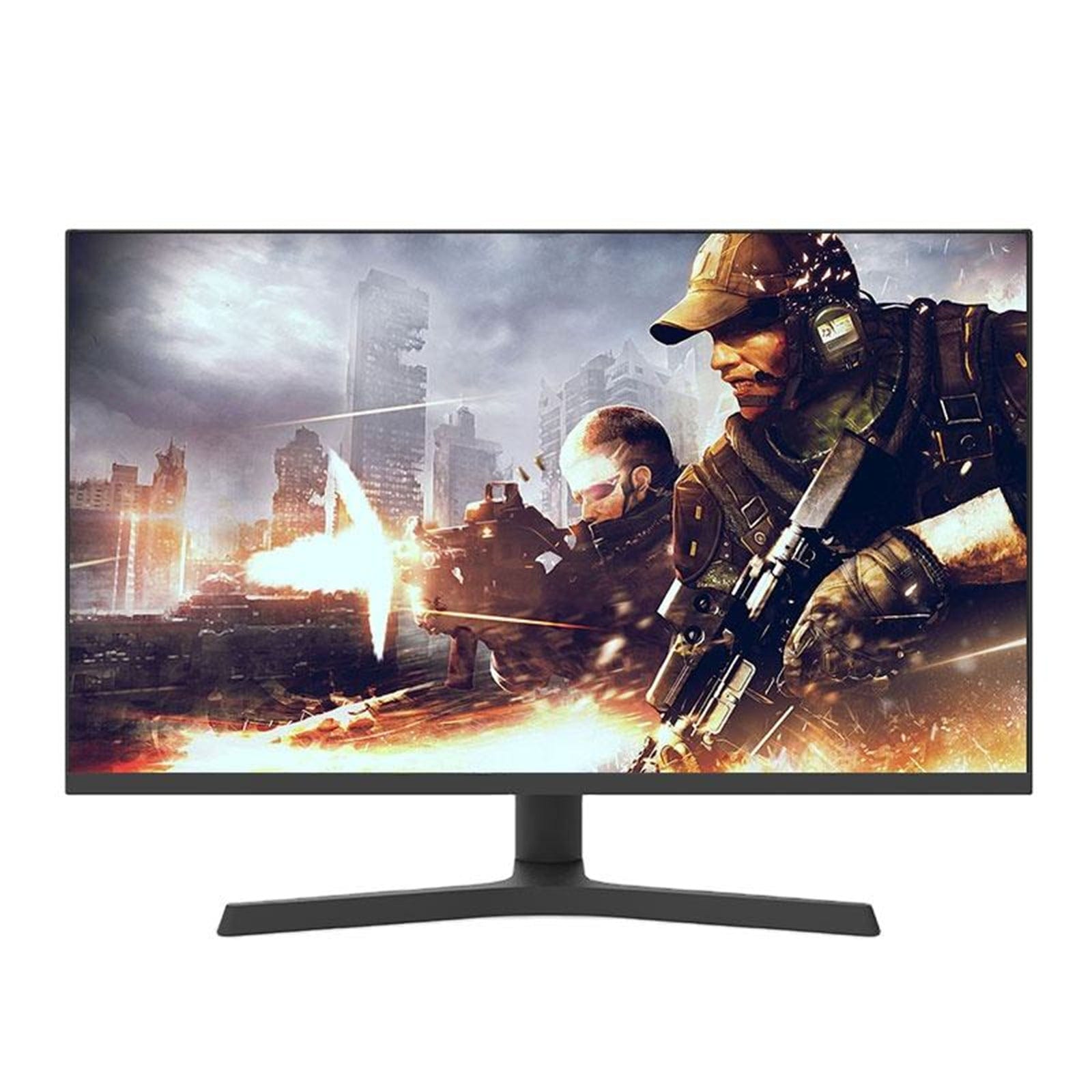 VividView 27-inch Flat LED: Immersive 2K Gaming Monitor