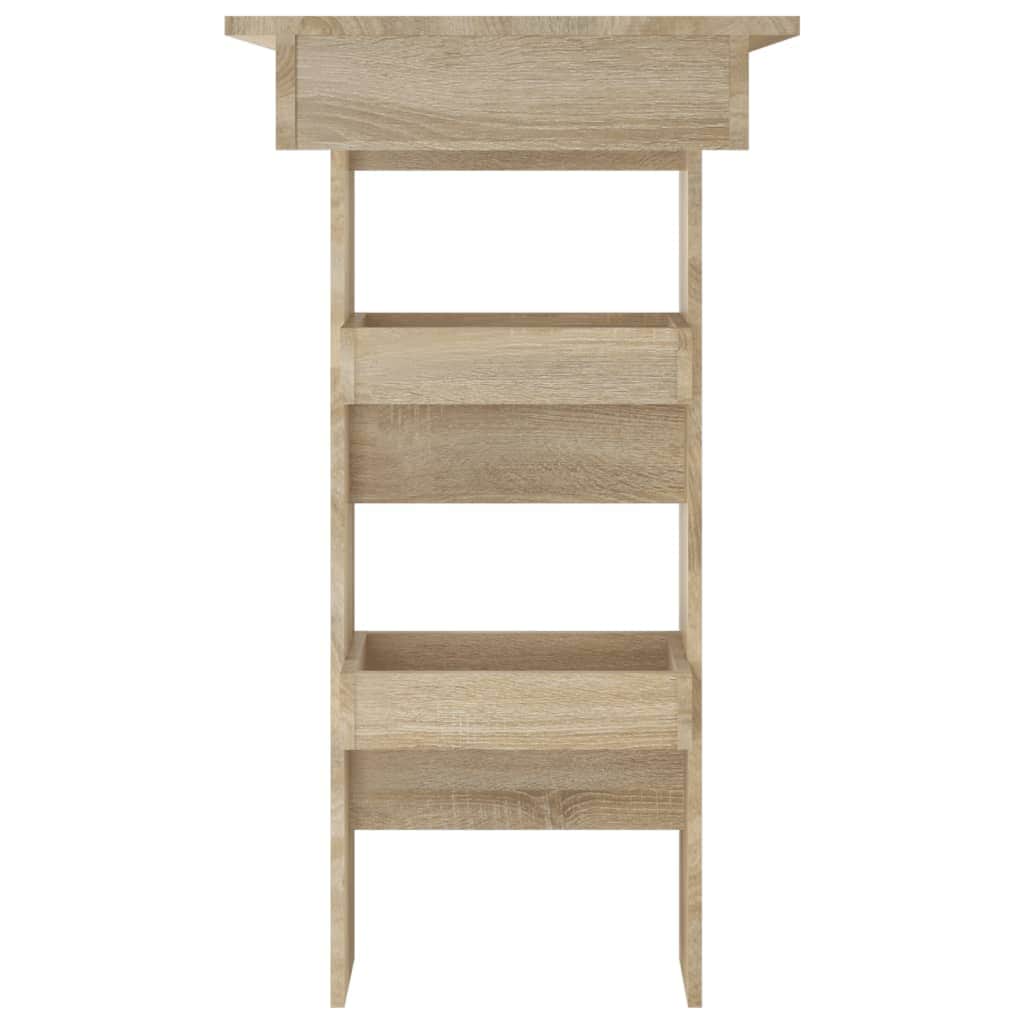 Wall Bar Table Sonoma Oak Engineered Wood
