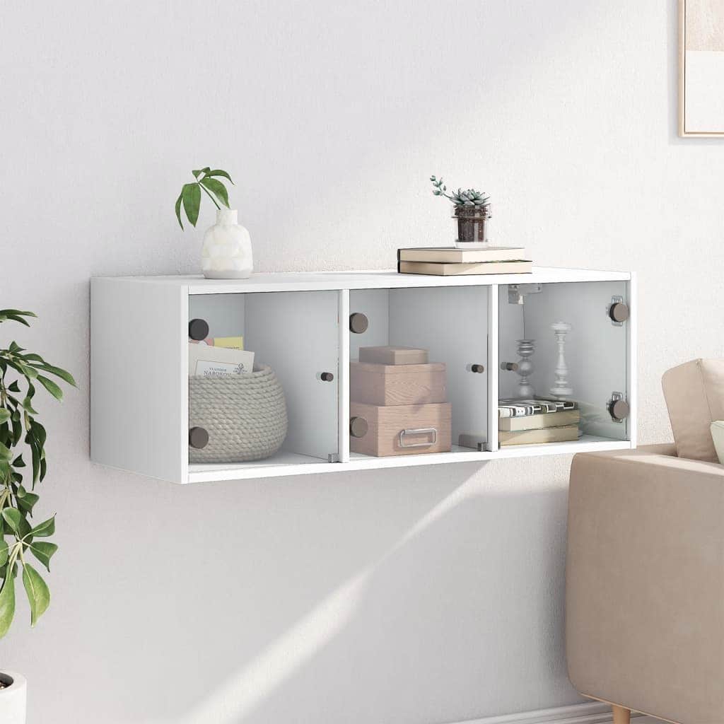 Storage Cabinets & Lockers - Wall Cabinet with Glass Doors