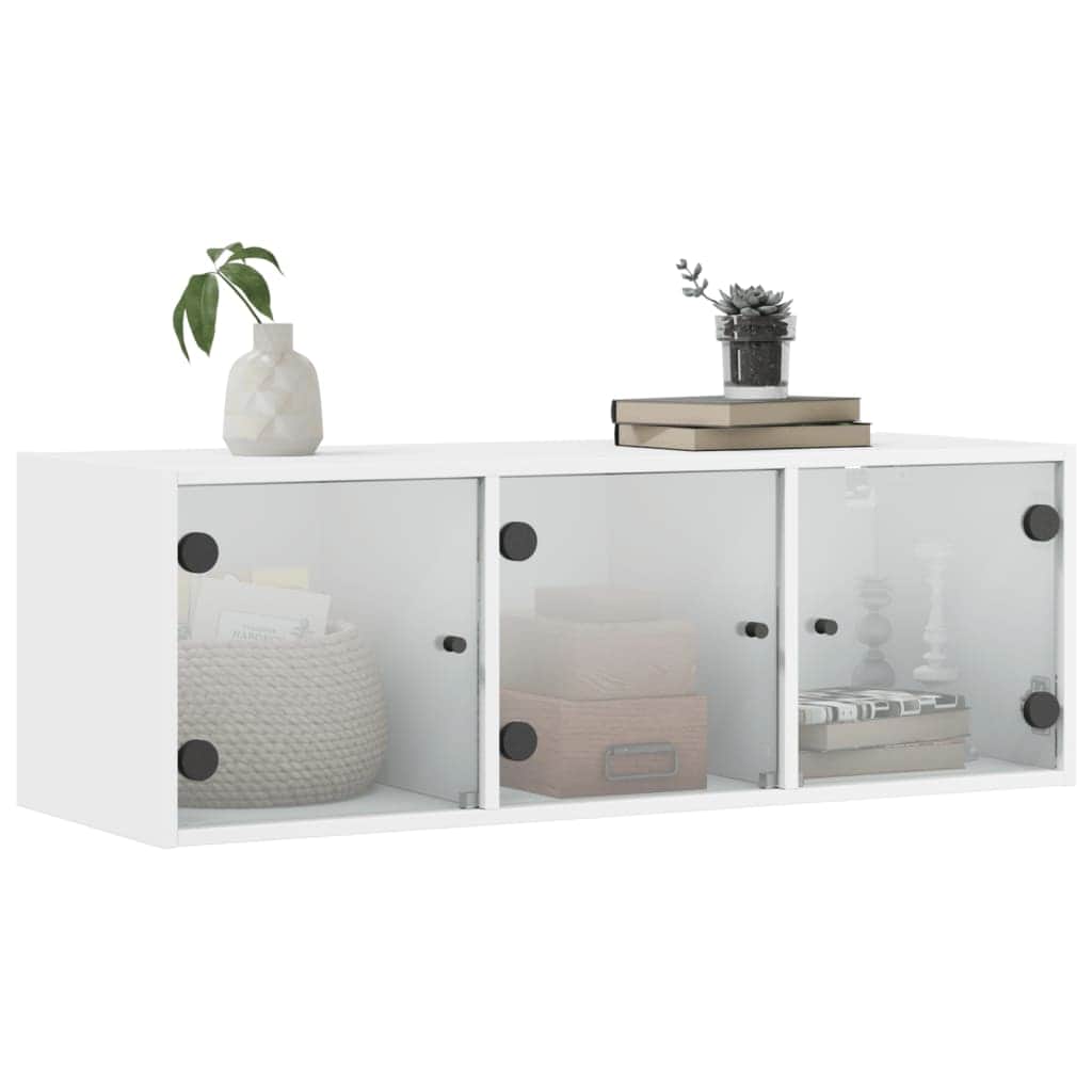 Wall Cabinet with Glass Doors | Storage Cabinets & Lockers