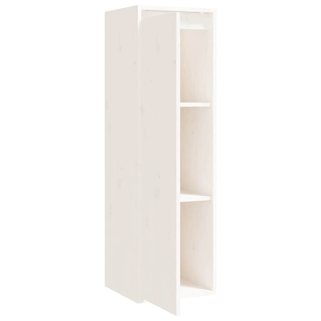 Wall Cabinets 2 Pcs Honey Brown/White/Natural Solid Wood Pine