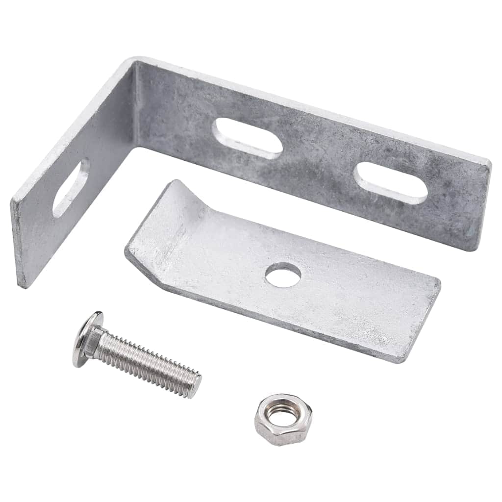 Wall Corner Connector Silver