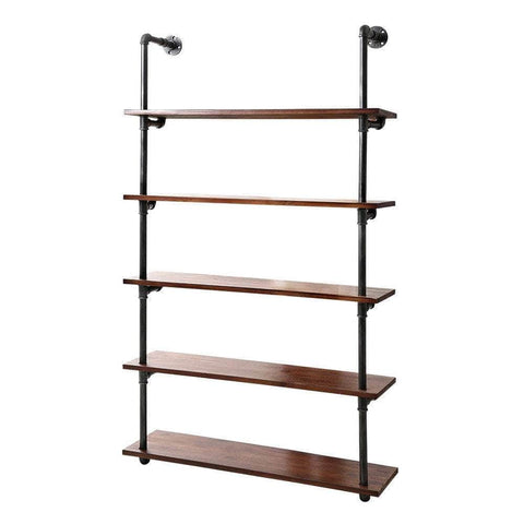 Floating Diy Pipe Shelf 5 Tiers - Issa