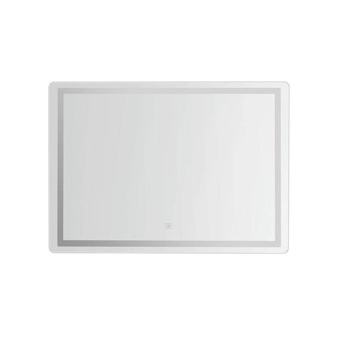 Wall Mirror 100X70Cm With Led Light Bathroom Home Decor Round Rectangle