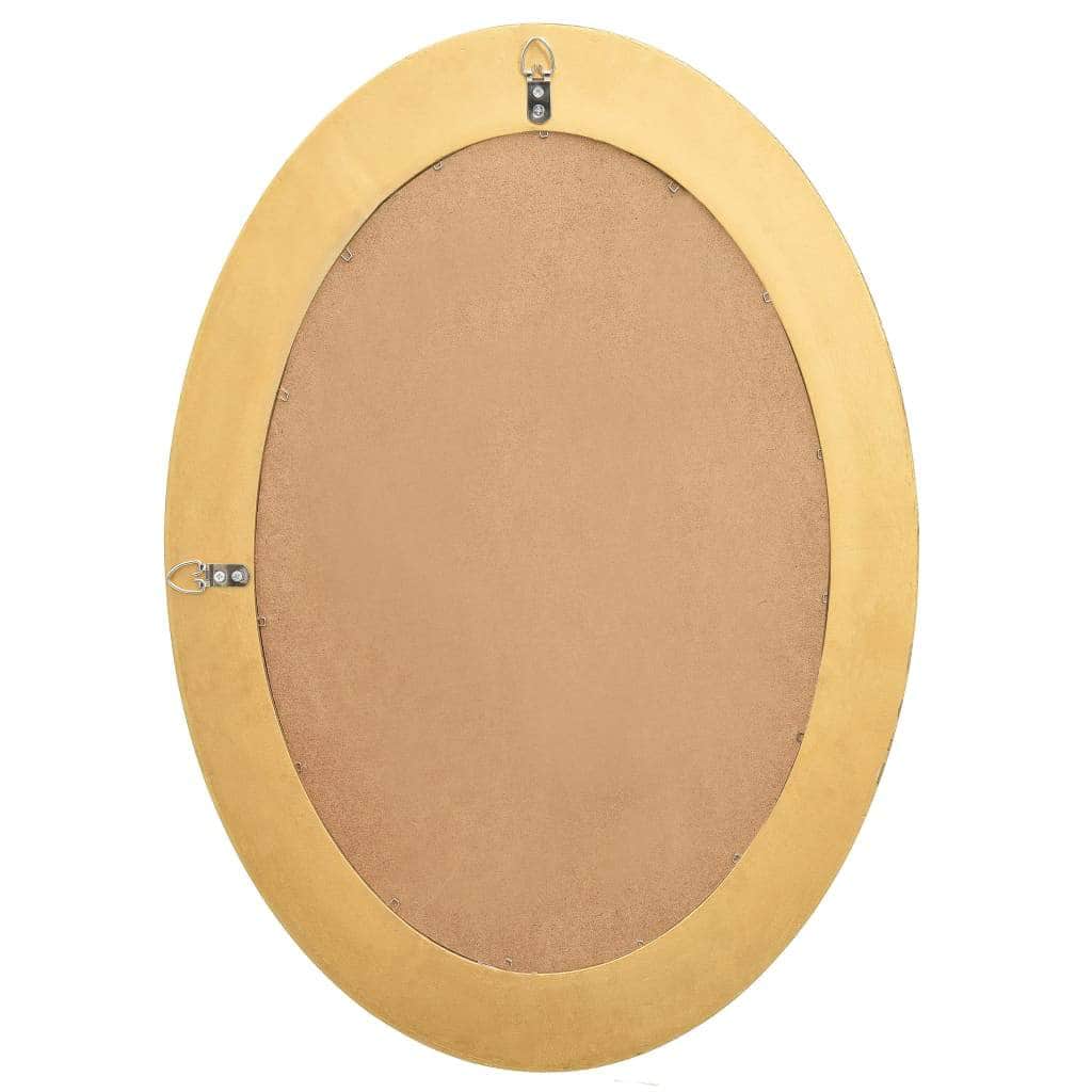Wall Mirror Baroque Style Gold