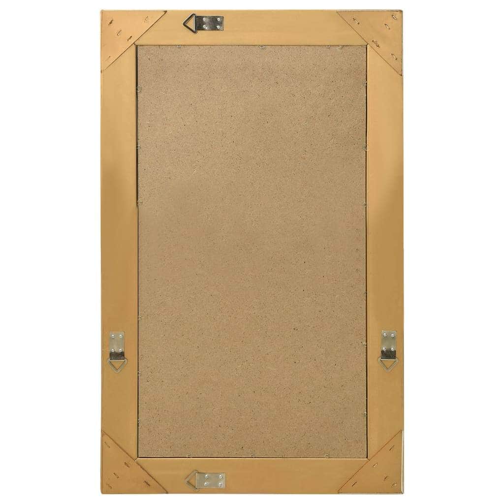 Wall Mirror Baroque Style Gold